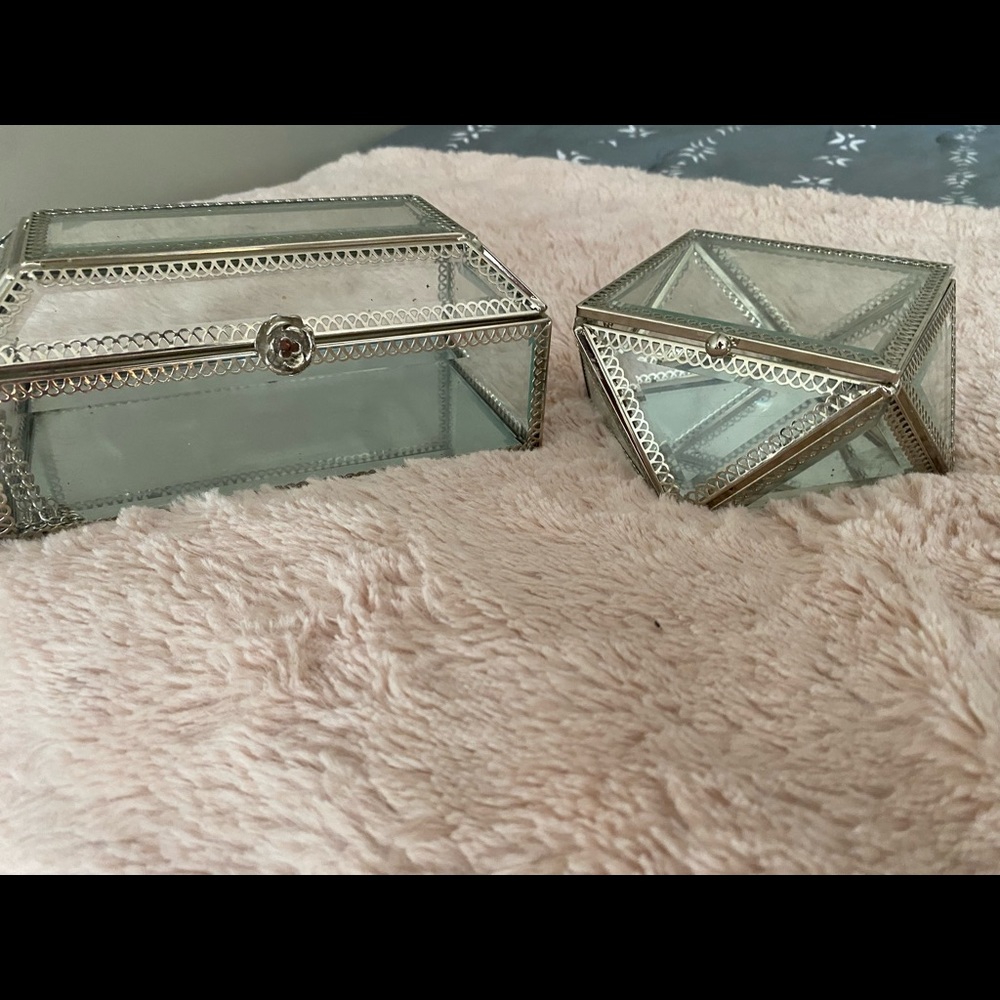 Glass Mirror Decor